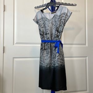 Beautiful lined Limited Dress, just below the knee!